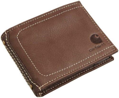 Men S Carhartt Passcase Wallet Brown OSFA Kentucky Workwear